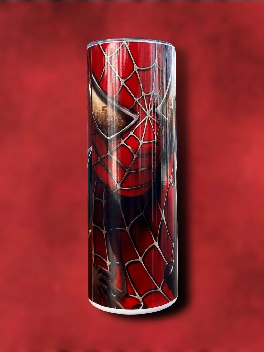 Spider-Man Red Tumbler Water Bottle
